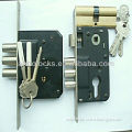 Europe Standard truck body door lock with 3 rods